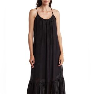 Lovestitch from Nordstroms stunning black rayon sleeveless dress w/ great back